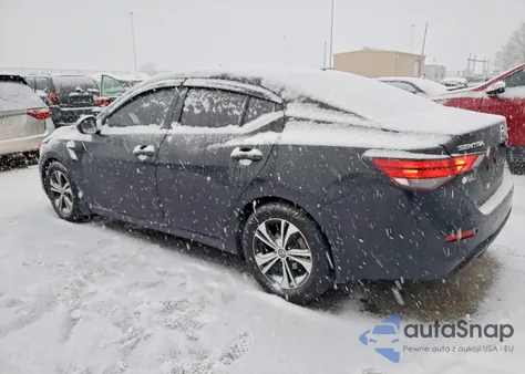 2021 Nissan Sentra Sv z USA, uszkodzony, nr VIN 3N1AB8CV3MY203953